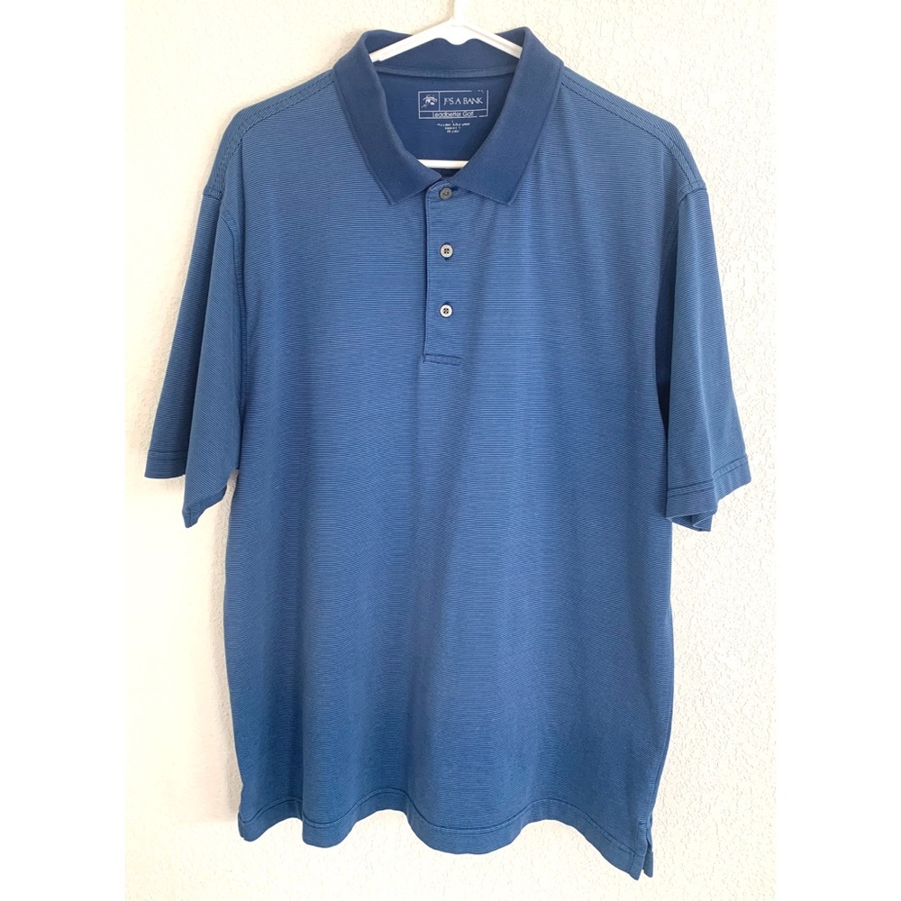 Jos. A. Bank blue Leadbetter Golf tee shirt large